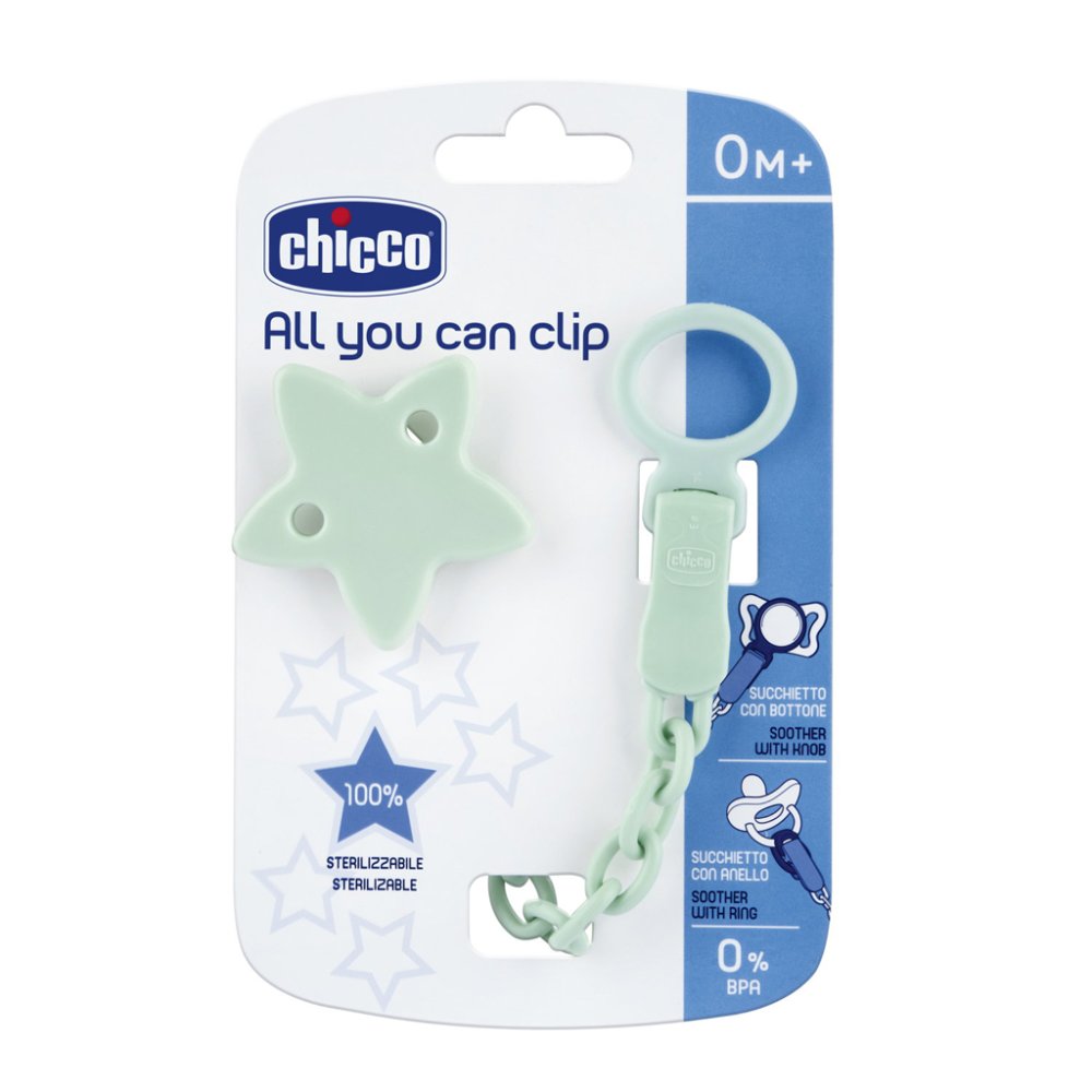 CHICCO Speenclip All You Can Clip - Oud