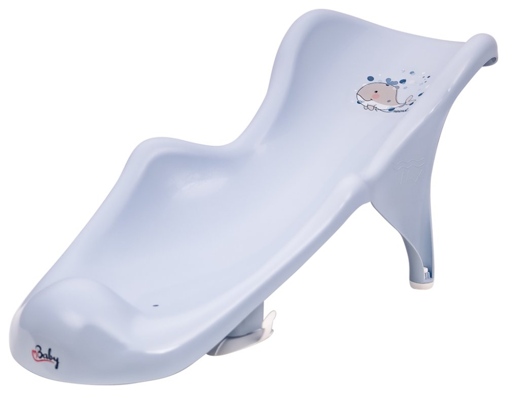 MALTEX Bath Lounger Velrybka Minimal - Satin Blue