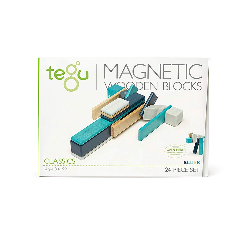 Magnetic Kit TEGU Blue - 24 Parts