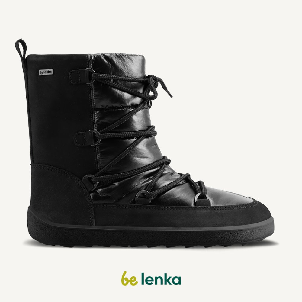 Winter-Barfußstiefel Be Lenka Snowfox Woman - Schwarz 36 Black