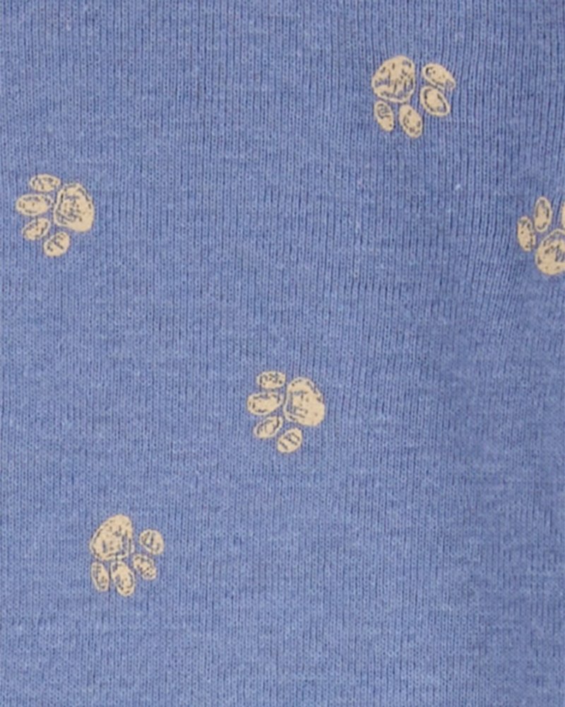 Body à manches longues CARTER'S Bleu/Ivoire garçon 4 pièces 9m/taille. 74 – Image 4