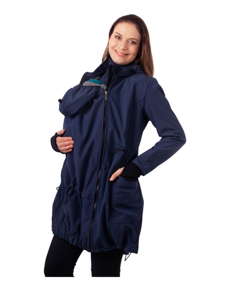 Softshell viselő dzseki Andrea + Body bélés, sötétkék M - Image 6
