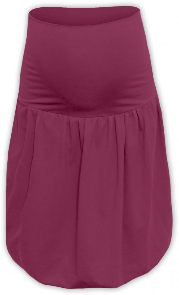 Gonna a palloncino premaman Sabina, ciclamino L/XL - immagine 3
