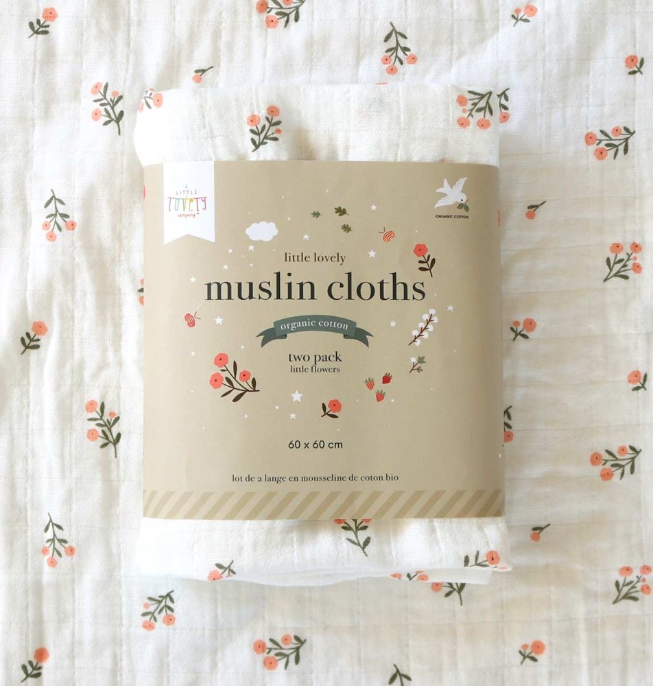 A Little Lovely Company - Mussola, little flowers - immagine 5