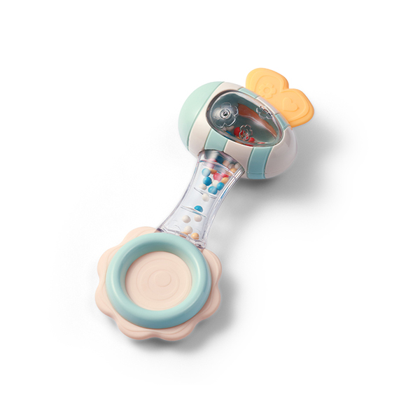 BABYONO Sonaglio con massaggiagengive 3m+ Bee