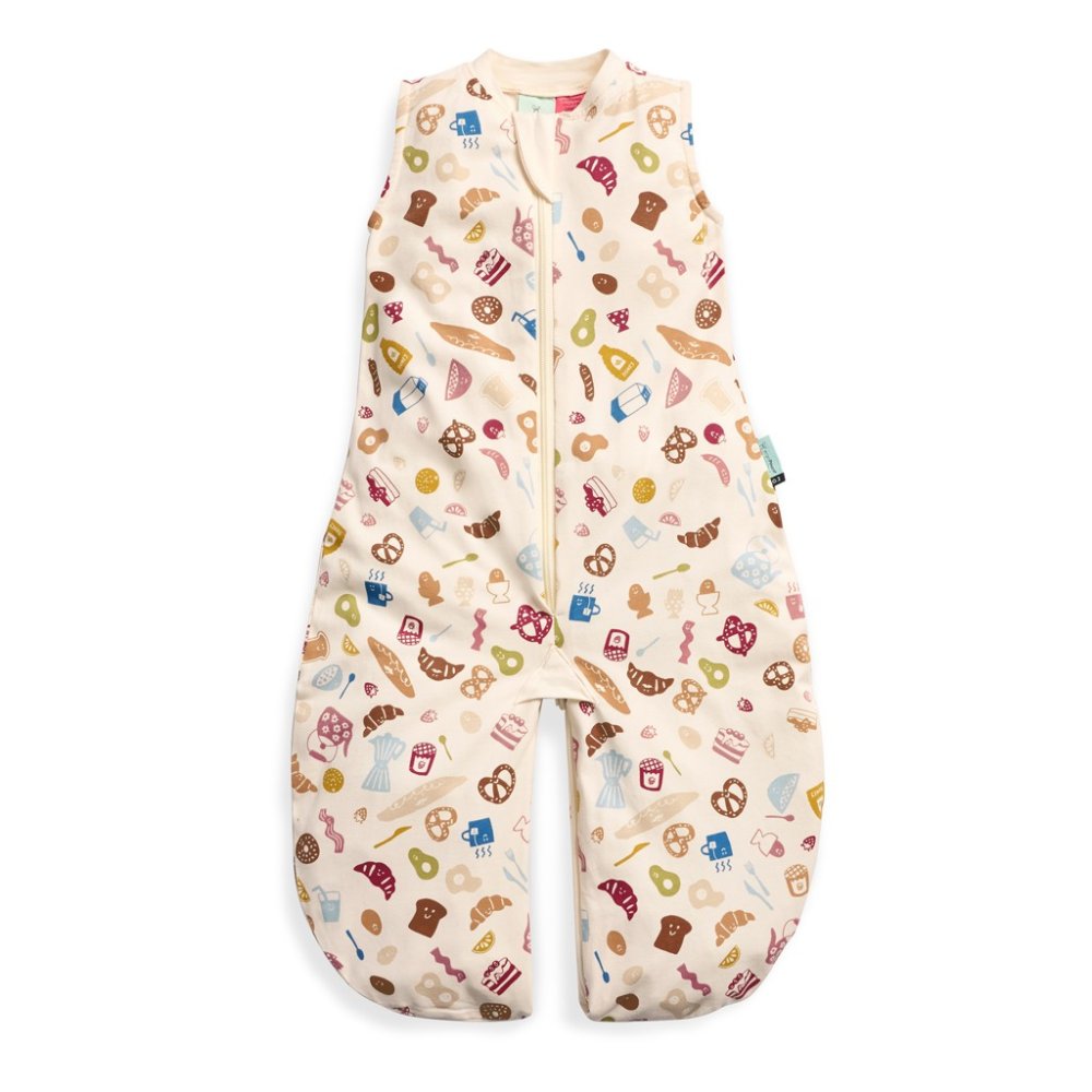 ERGOPOUCH Śpiwór i kombinezon do spania 2w1 bawełna organiczna Suit Bon Appetit 8-24 m, 8-14 kg, 0,2 tog - obrazek 3