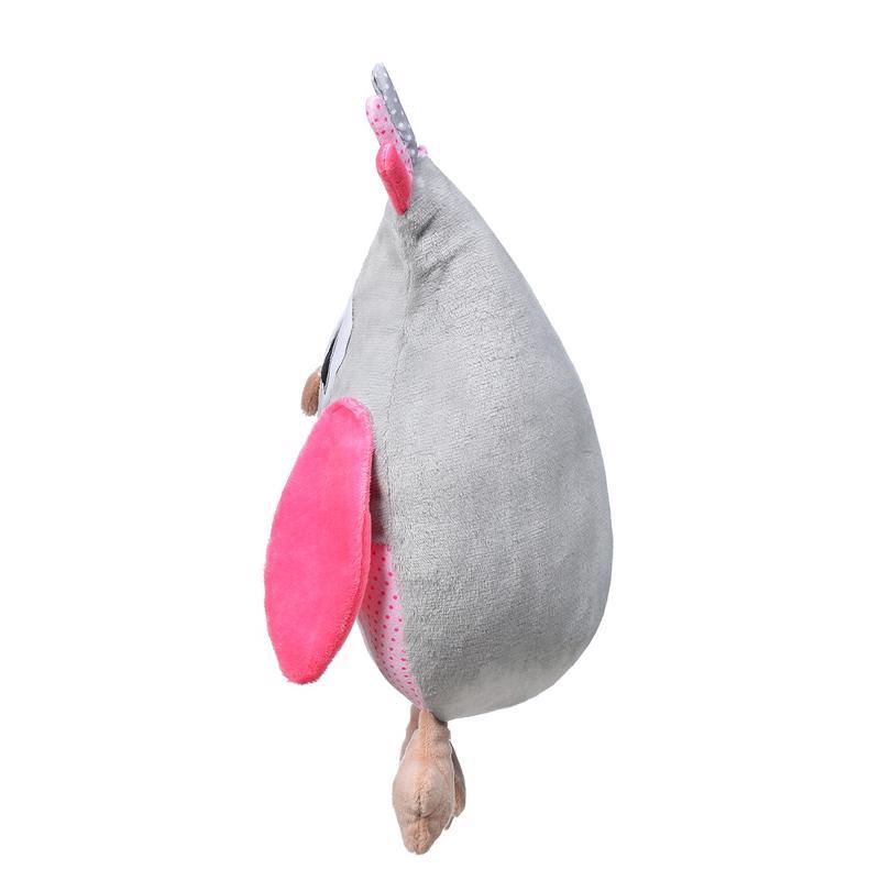 BABYONO Peluche Chouette Sofia rose – Image 3