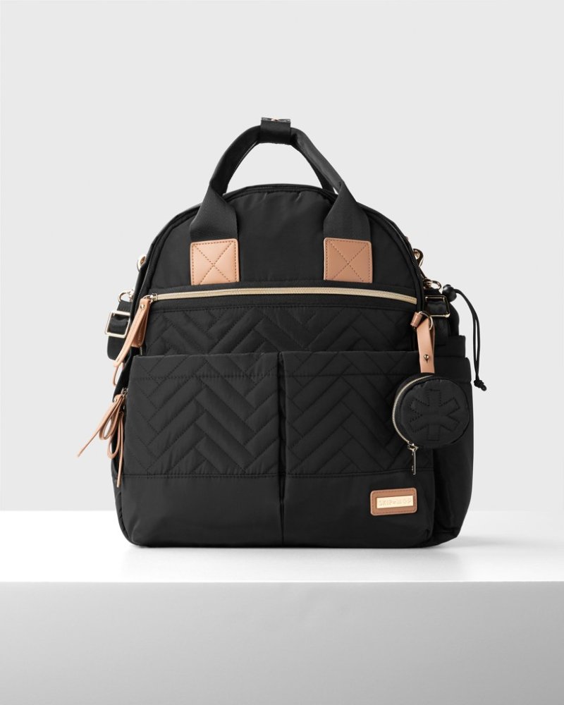 SKIP HOP Borsa fasciatoio/zaino 6 in 1 Suite Set Black