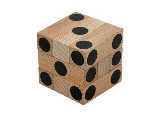 Holzpuzzle Würfel Cube