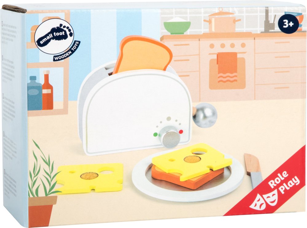 small foot Tostadora de madera con accesorios - Imagen 2