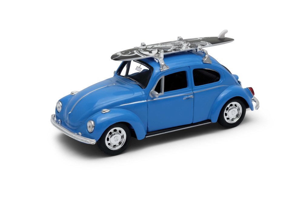 Welly Volkswagen Beetle modelo 1 : 34 azul