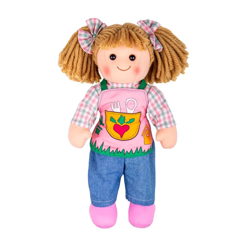 Bigjigs Toys Lalka szmaciana Elsie 34cm