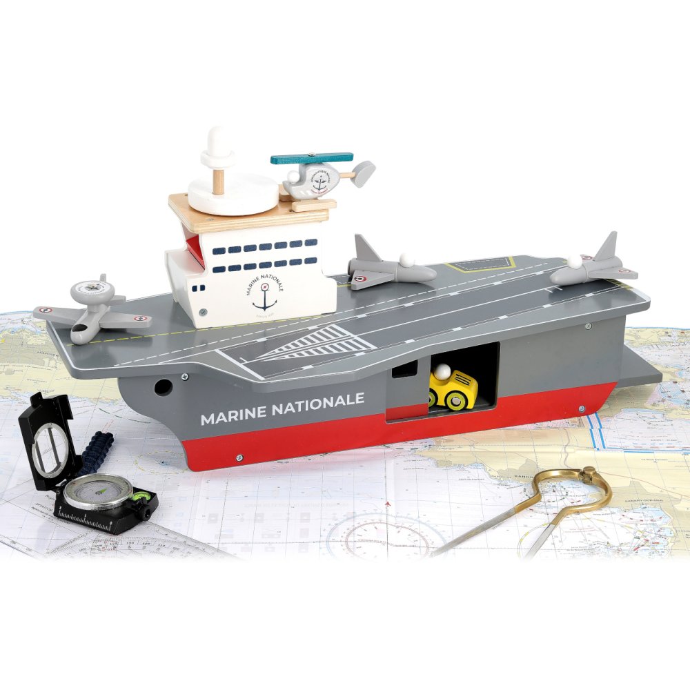 Vilac Portaerei in legno con accessori - immagine 7