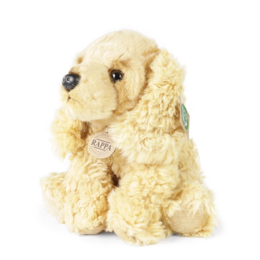 Rappa Peluche cane cocker spaniel seduto 30 cm ECO-FRIENDLY