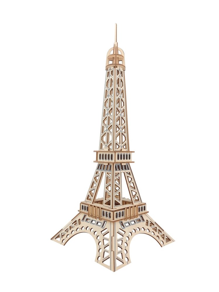 Woodcraft Puzzle 3D in legno Torre Eiffel