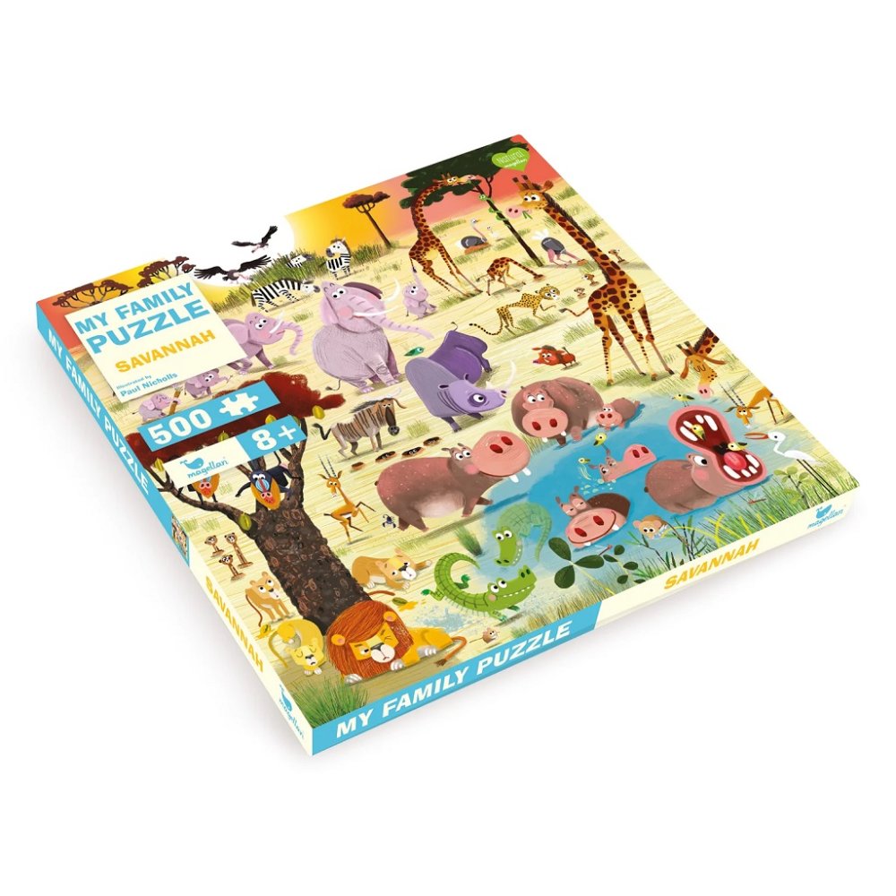 Puzzle familiar Magellan Sabana de 500 piezas