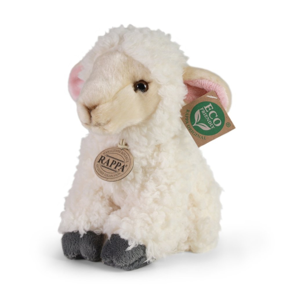 Rappa Peluche mouton 18 cm ECO-FRIENDLY