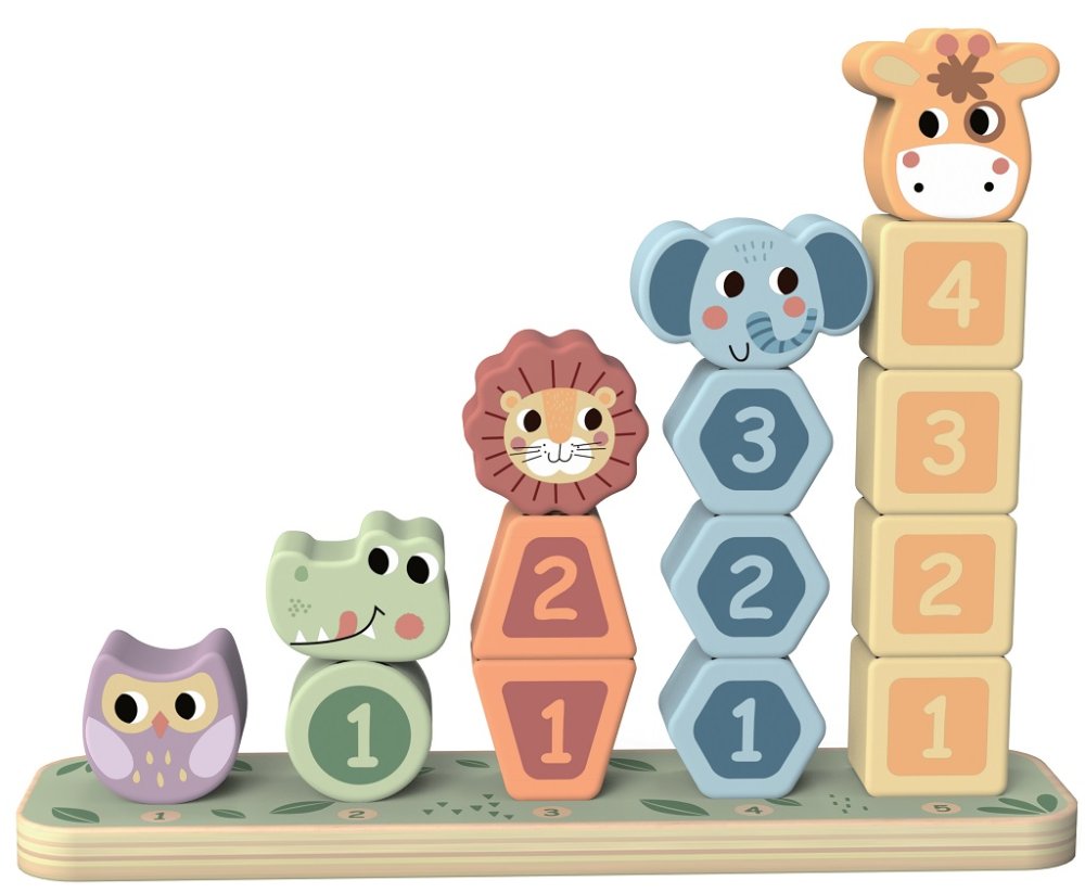 2Kids Toys Nakładanie zwierzątka Safari