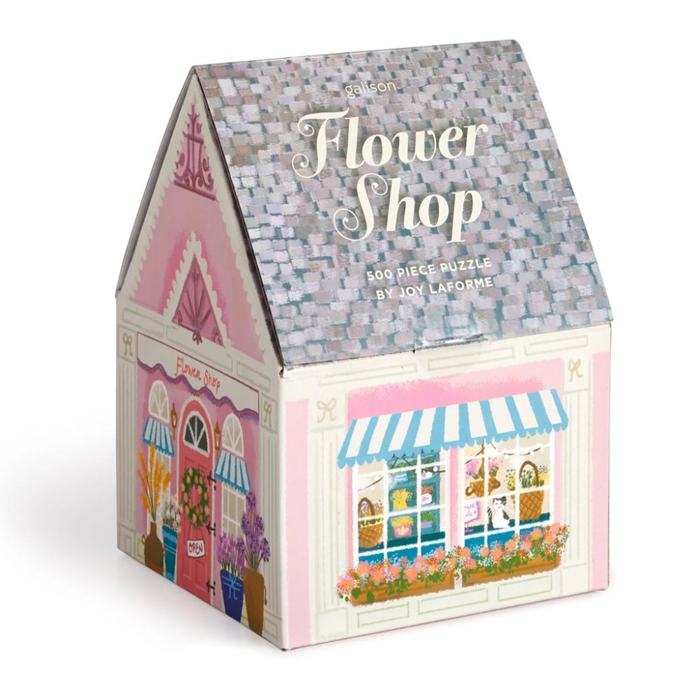 Puzzle Galison La boutique de fleurs de Joy Laforme 500 pièces – Image 7