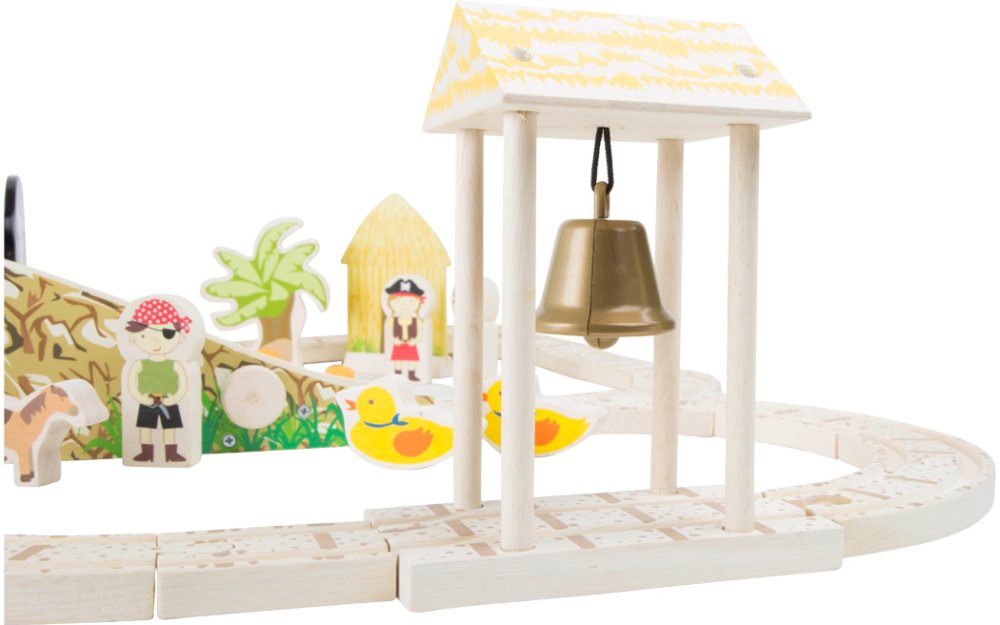 small foot Treno in legno pirati - immagine 7