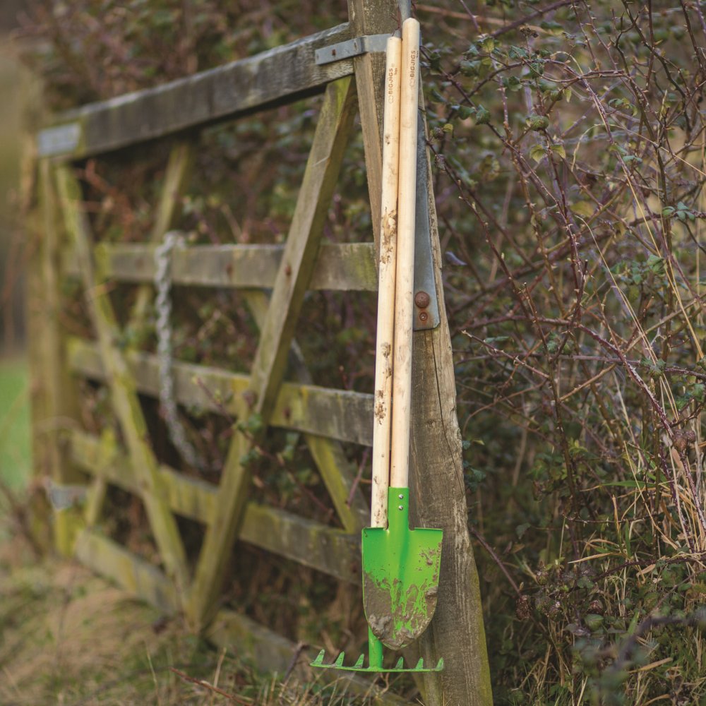 Bigjigs Toys Zöld kerti gereblye - Image 6