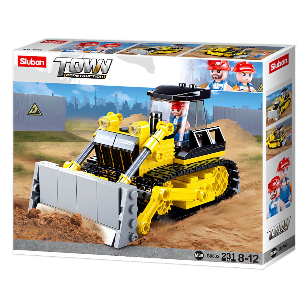 Sluban Town Constructeurs M38-B0802 Bulldozer – Image 5