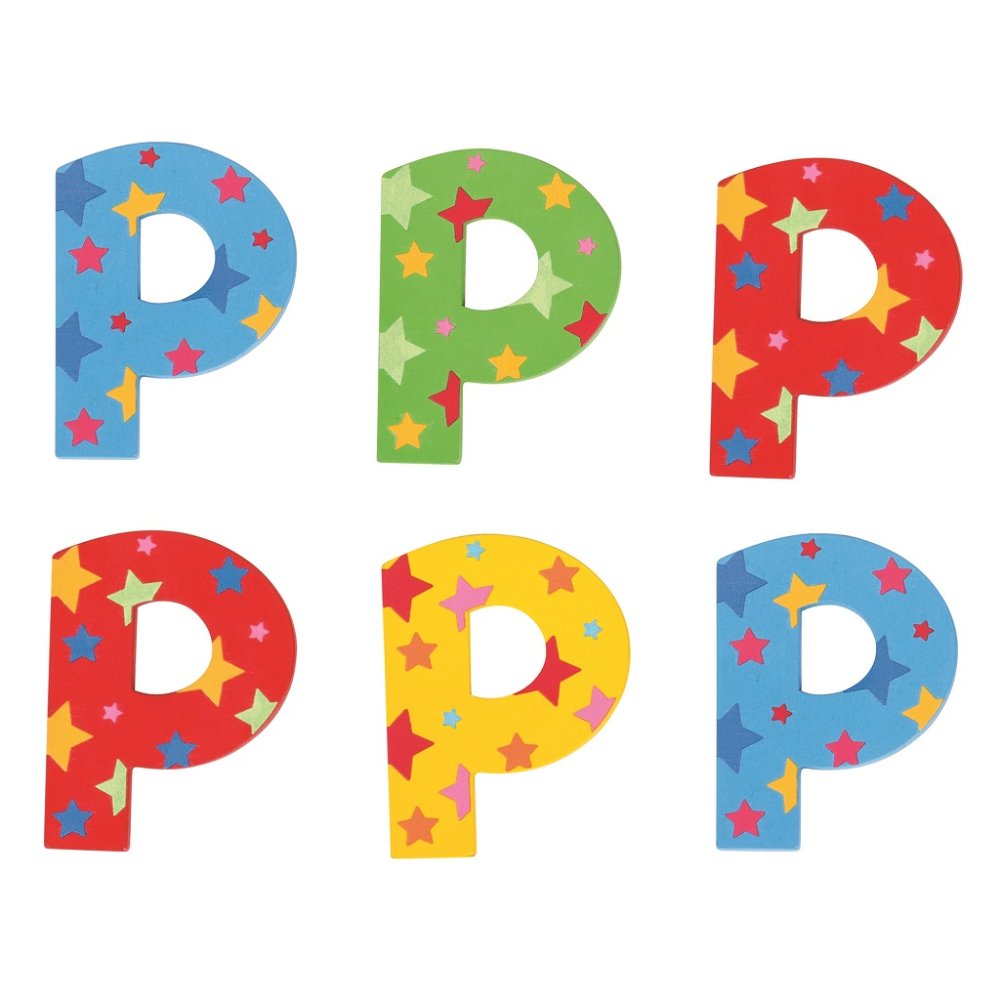 Bigjigs Toys Gwiazdkowa literka P