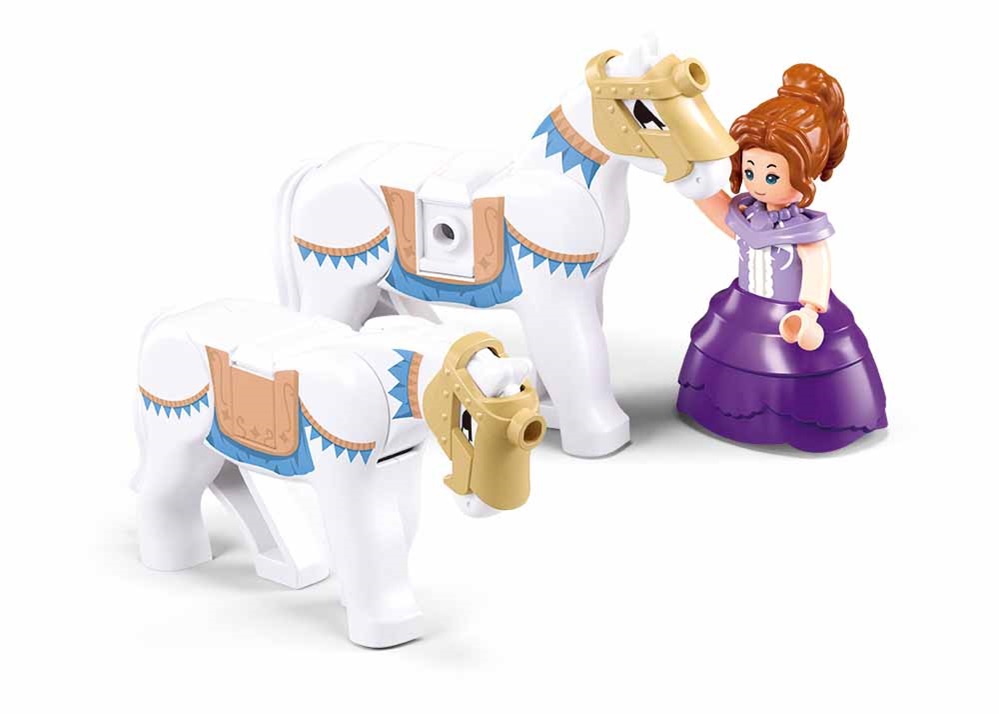 Sluban Girls Dream Pumpkin M38-B1176 Carrozza Magica di Zucca - immagine 5