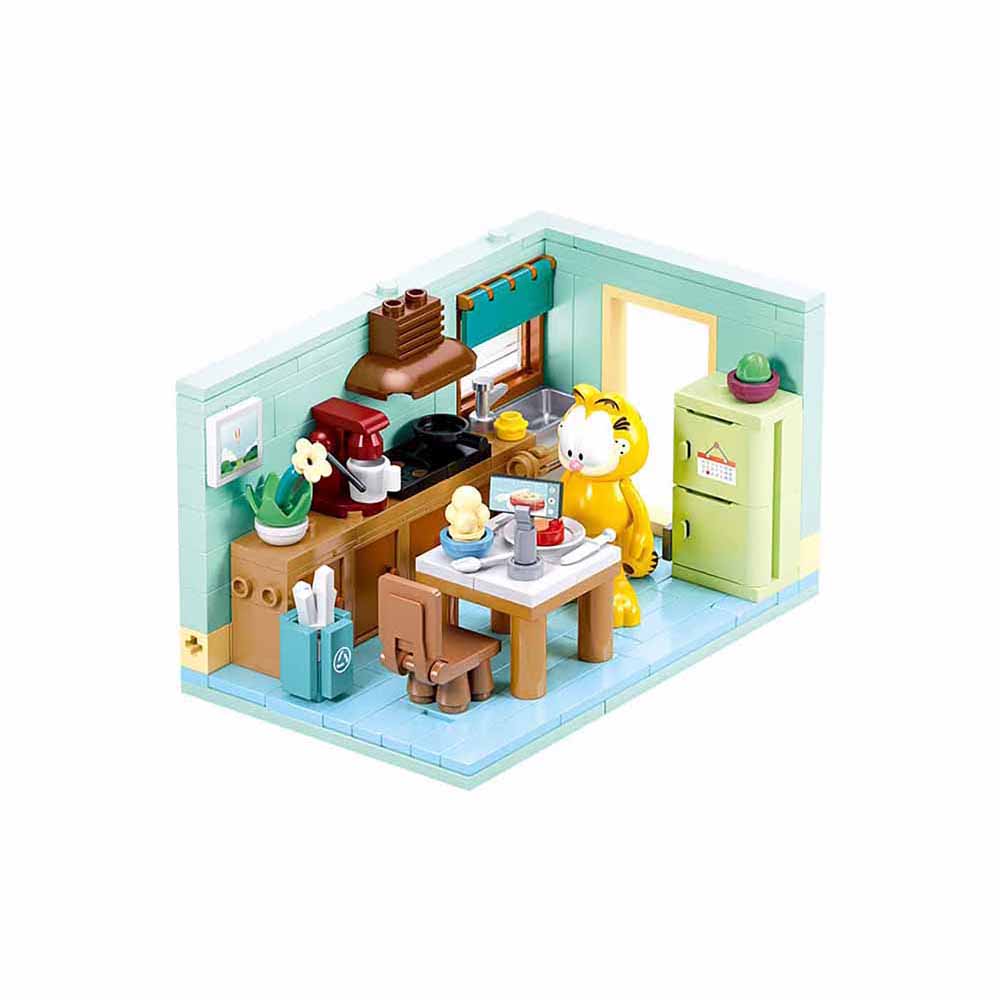 Sluban Builder M38-B1225 Garfield in cucina