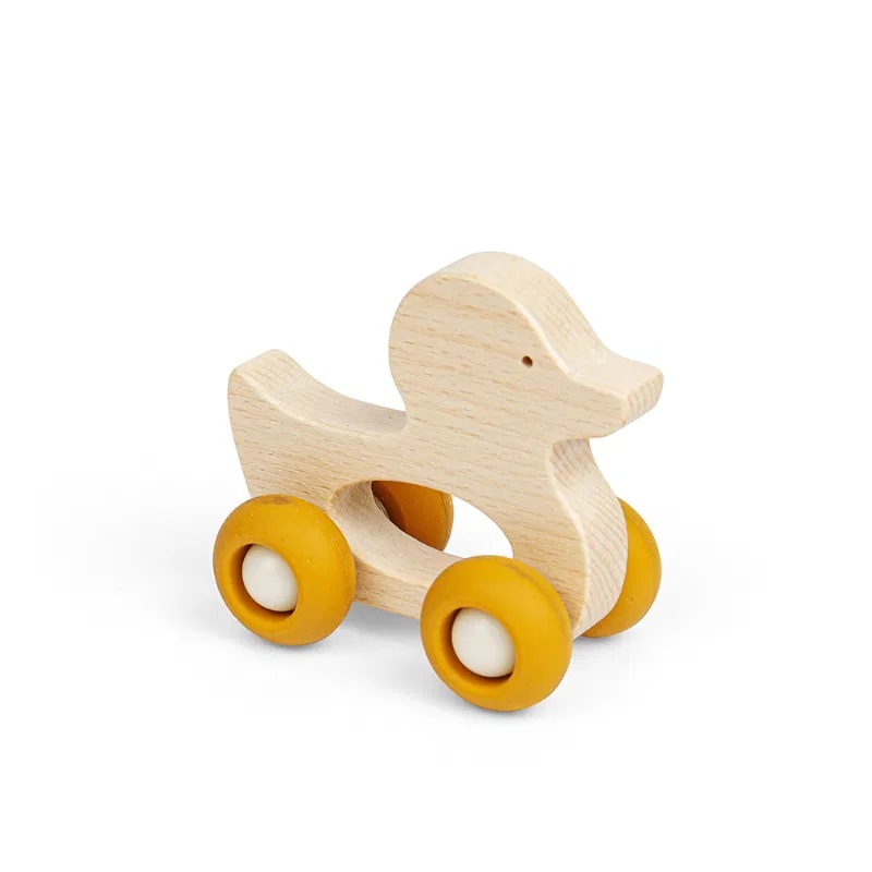 Bigjigs Toys Animal à roulettes Canard