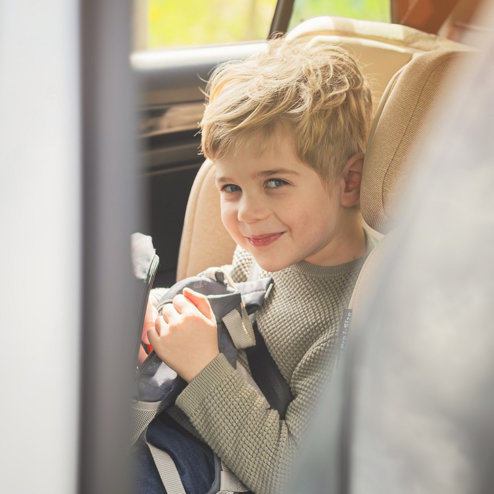 PETITE&MARS Seggiolino Auto Flex Pro i-Size Grey Air 100-150 cm (15-36 kg) - immagine 3