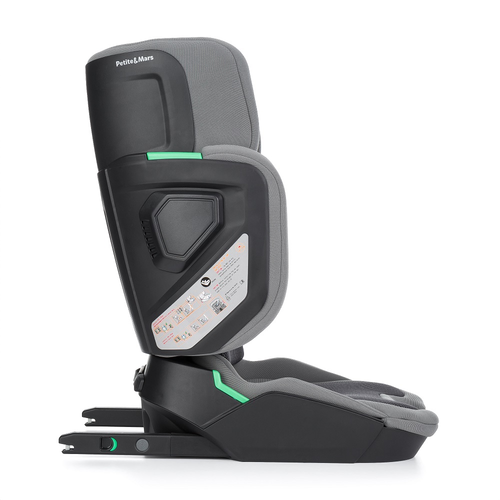 PETITE&MARS Seggiolino Auto Flex Pro i-Size Grey Air 100-150 cm (15-36 kg) - immagine 7