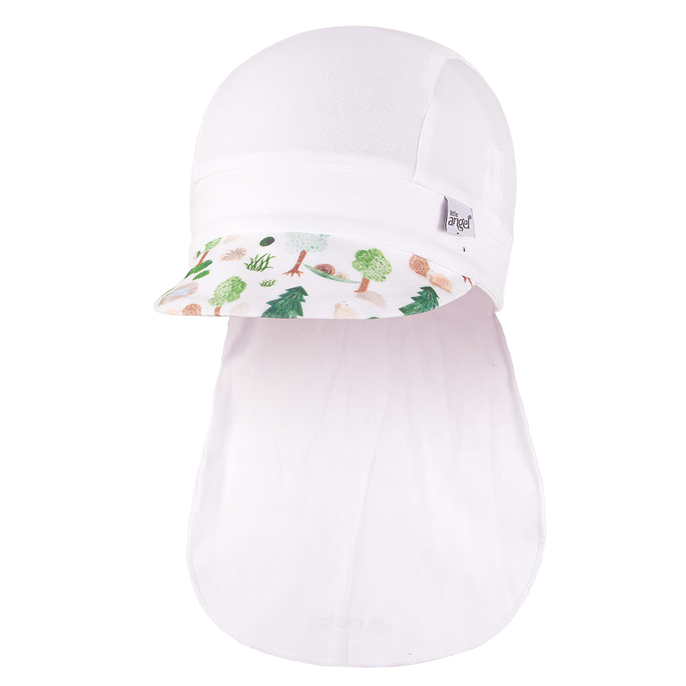 Cappellino sottile pirata Outlast® - bianco/bosco 6 | 54-57 cm