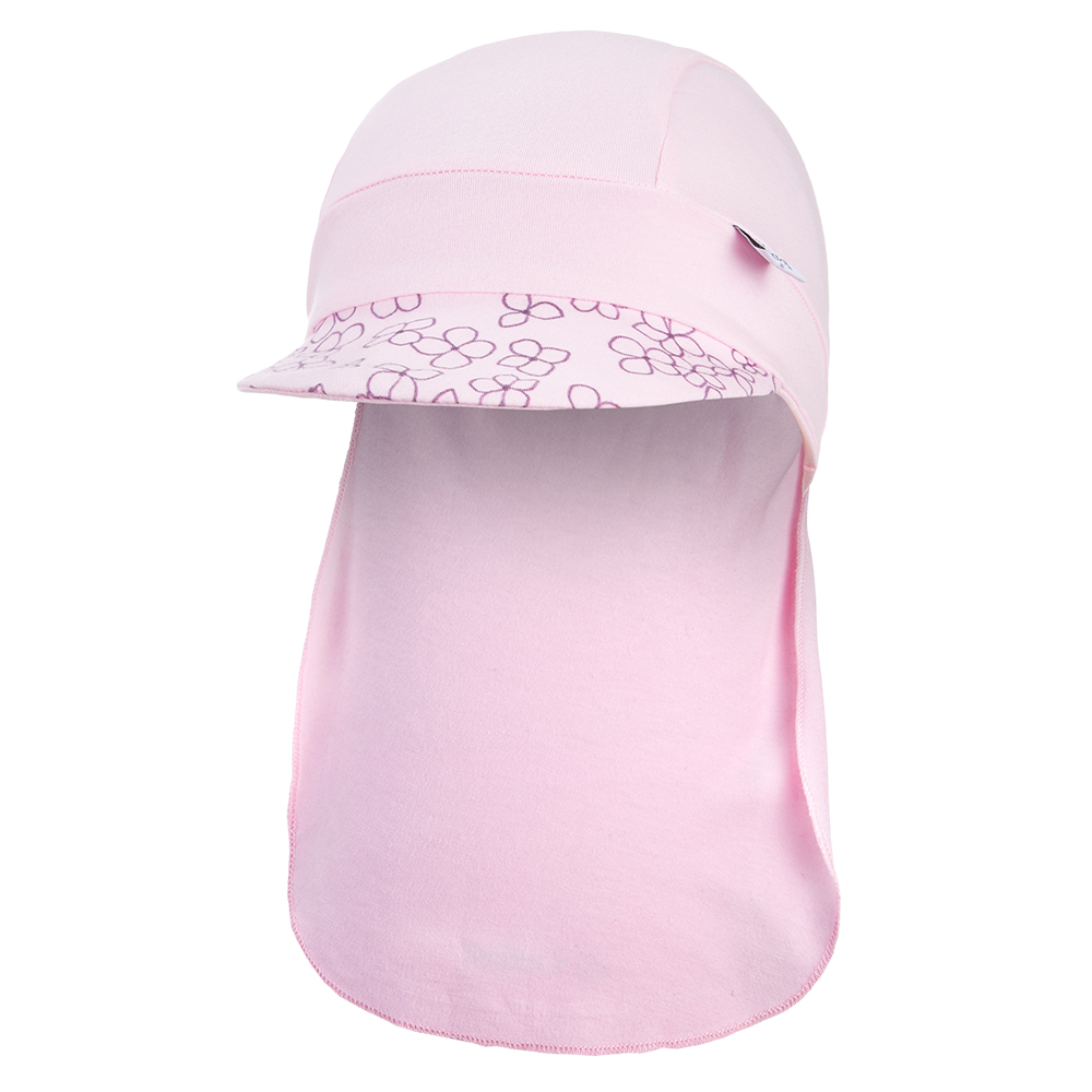 Cap dünner Pirat Outlast® - rosa Baby/rosa Baby Blümchen 5 | 49-53 cm