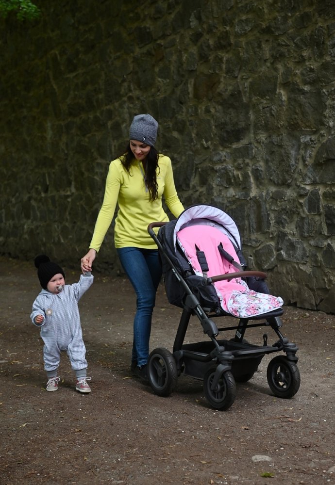 Tutina foderata con bordo Outlast® - striscia bianco-grigia 68 - immagine 7