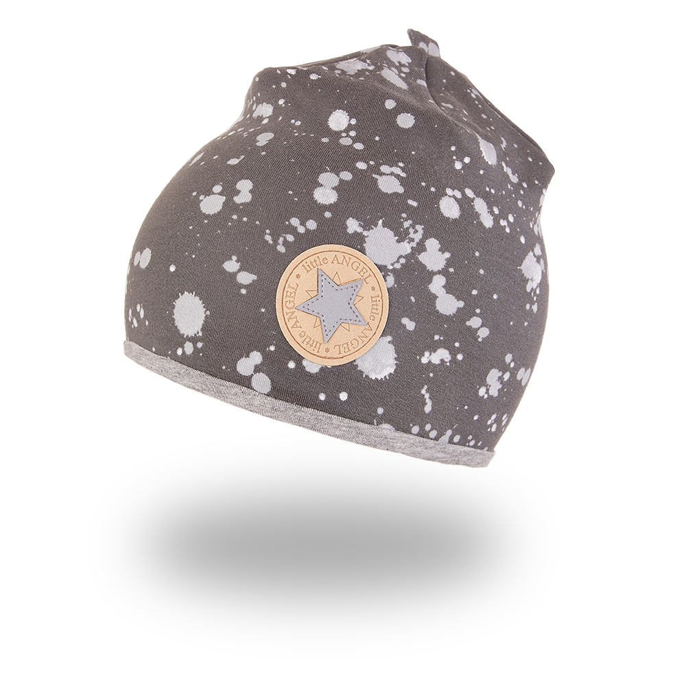 Bonnet doublé Outlast® - gris chiné/gris moucheté 3 | 42-44 cm