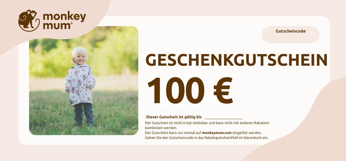 Geschenkgutschein im Wert von 100 EUR Klassiker