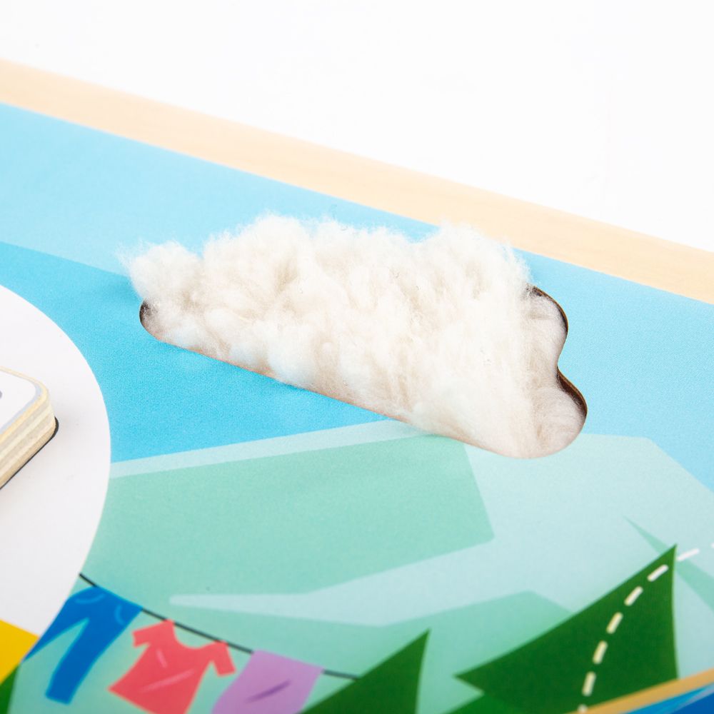 Bigjigs Toys Senzorické puzzle kempování v přírodě (obrázek 4)