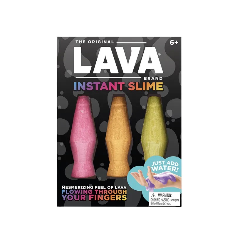 Schylling Lava Instantní sliz růžový, oranžový, žlutý