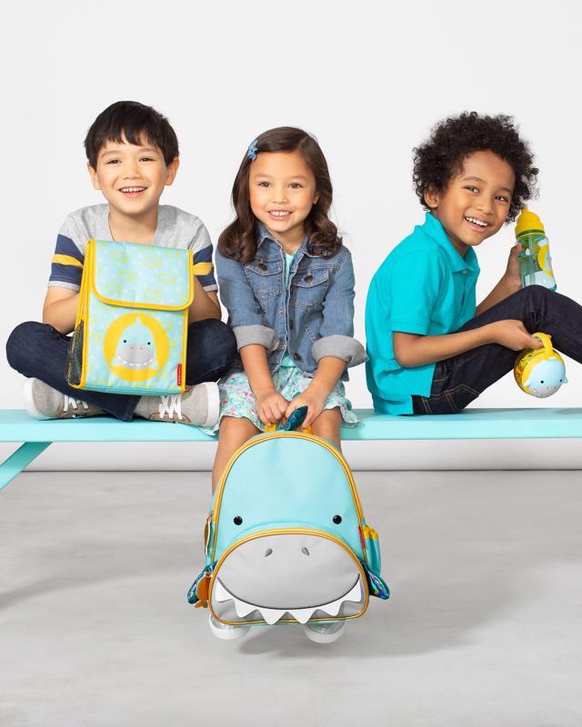 SKIP HOP Zoo Backpack For Kindergarten Shark 3yrs+