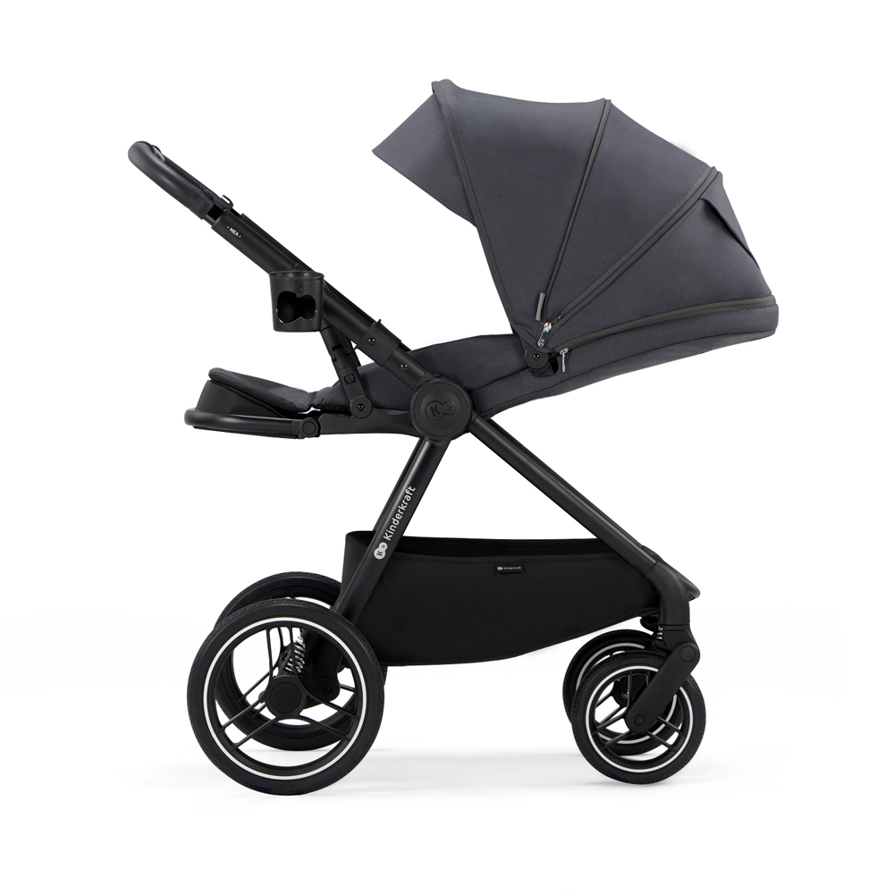 KINDERKRAFT SELECT Carucior Combinat Nea 2in1 Deep Grey, Premium