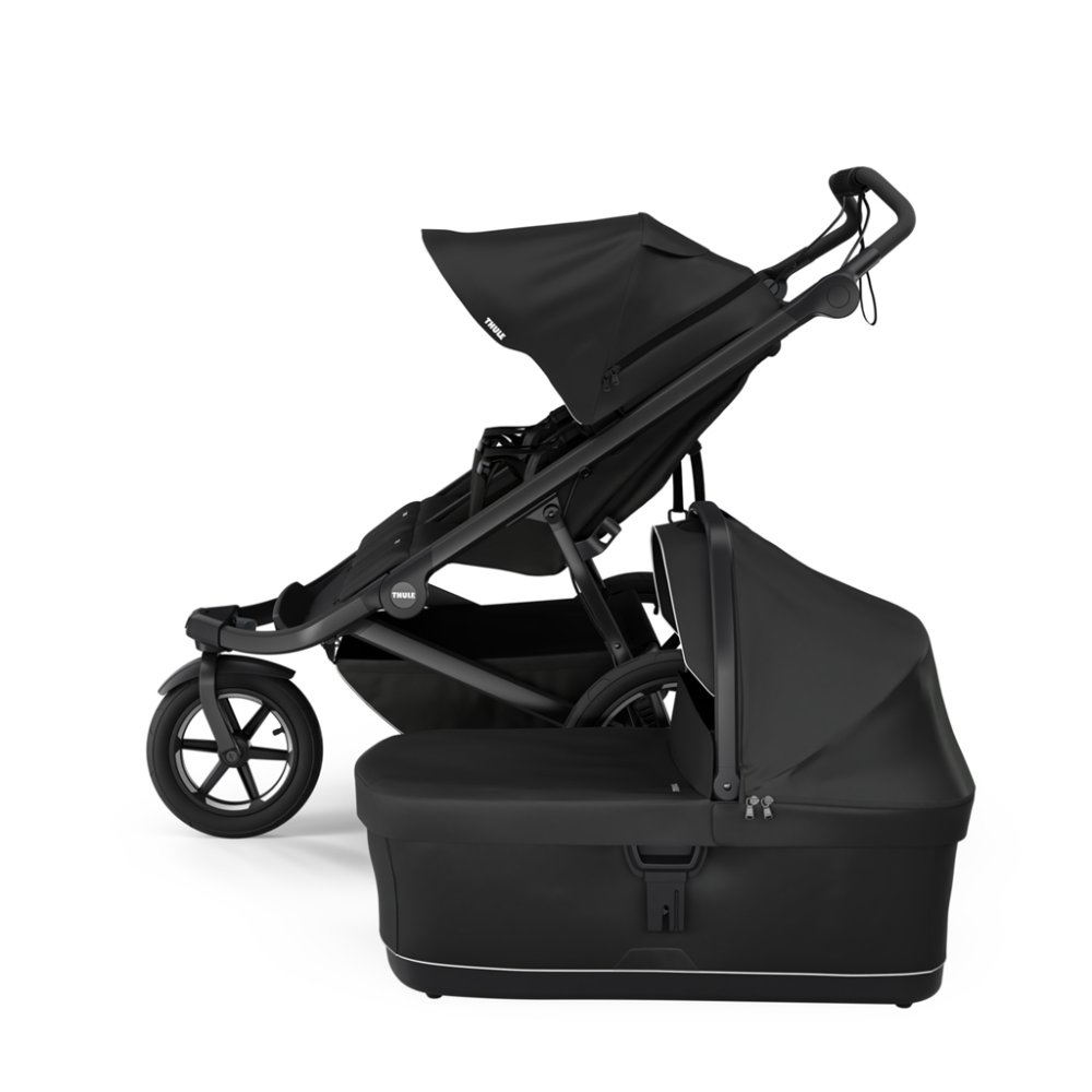 THULE Kočárek Sourozenecký Urban Glide Double Black/Black Set S