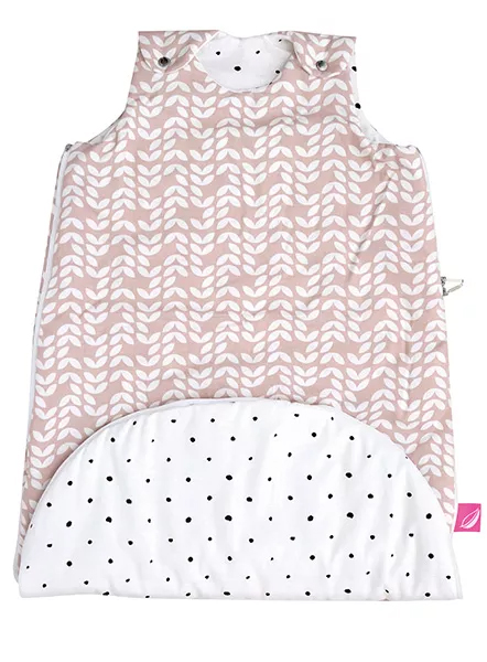 MOTHERHOOD Sovsäck 2in1 Zip-a-Round Pink Classics Ny 3-18 M 2 Ihop