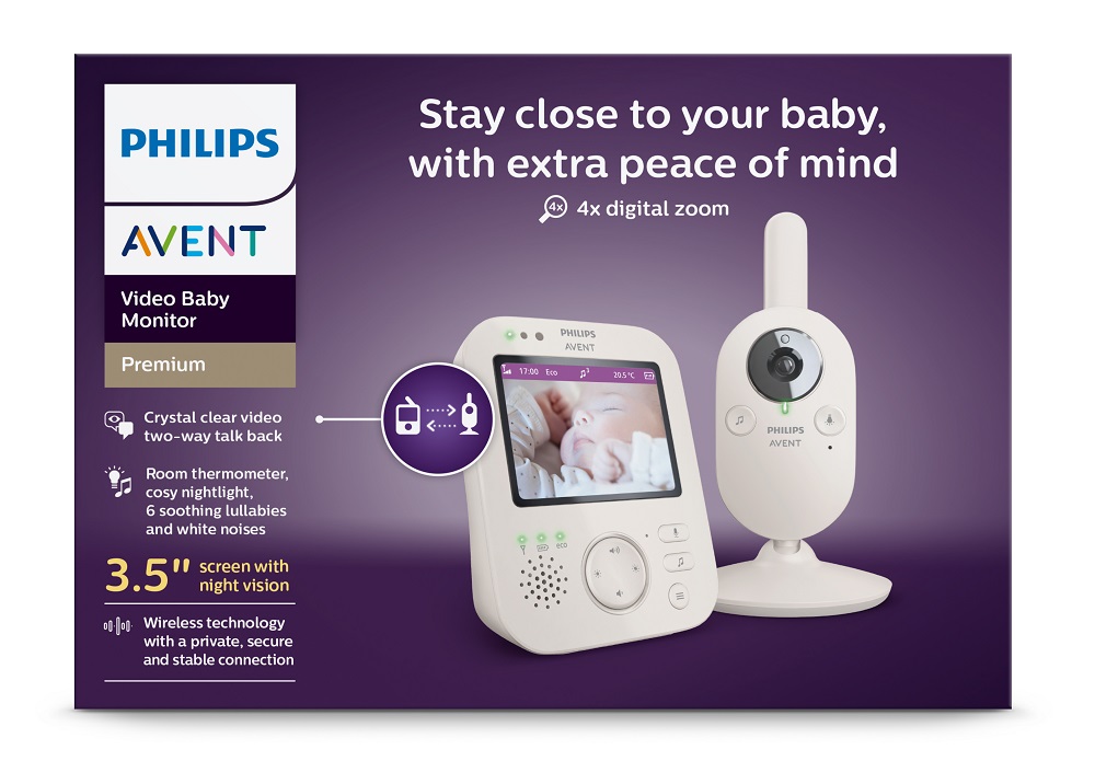 Philips AVENT Babymonitor Video SCD891/26