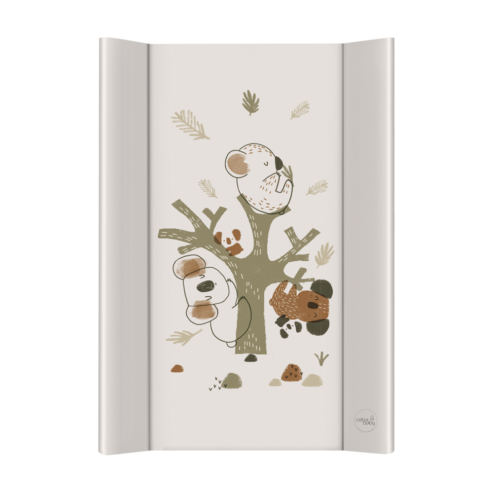 CEBA Changing Mat 2-cornered Soft (50x70) Basic Koala