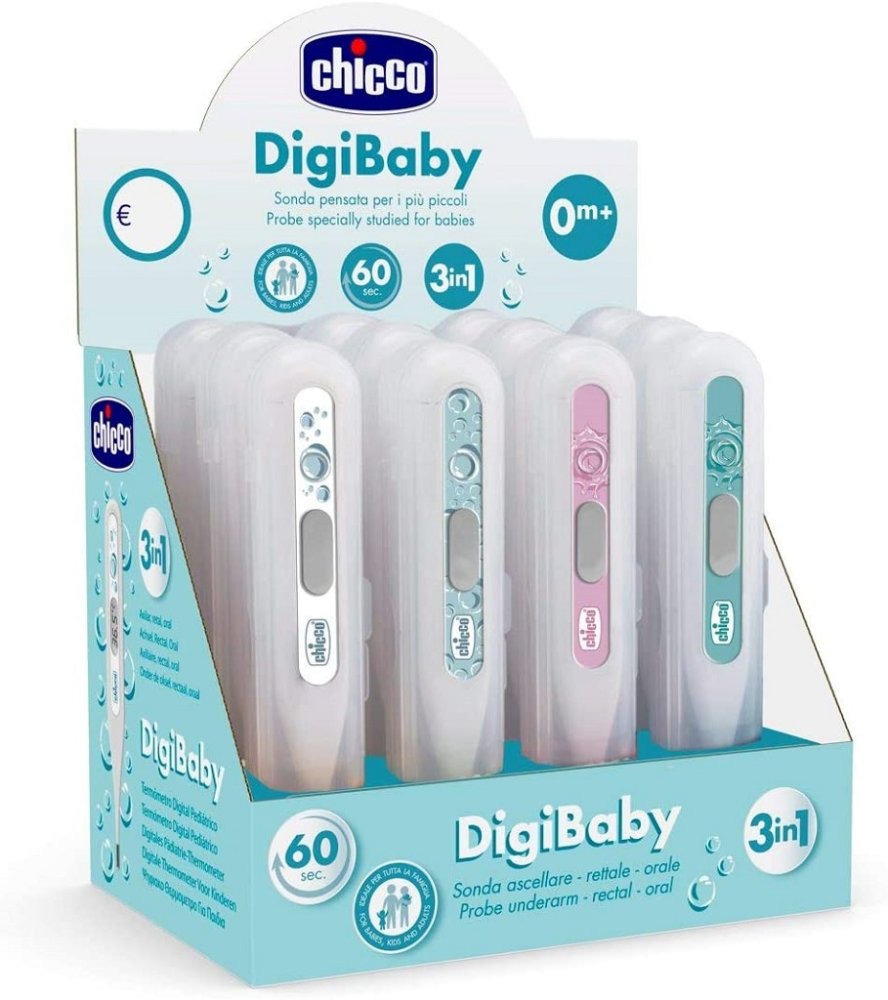 CHICCO Thermometer Digital Digi Baby Mint 0m+