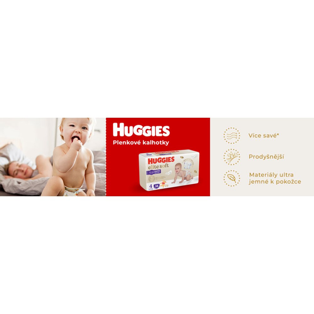 HUGGIES® Couches Jetables 4 Culottes Extra Care (9-14 Kg) 38 Pcs