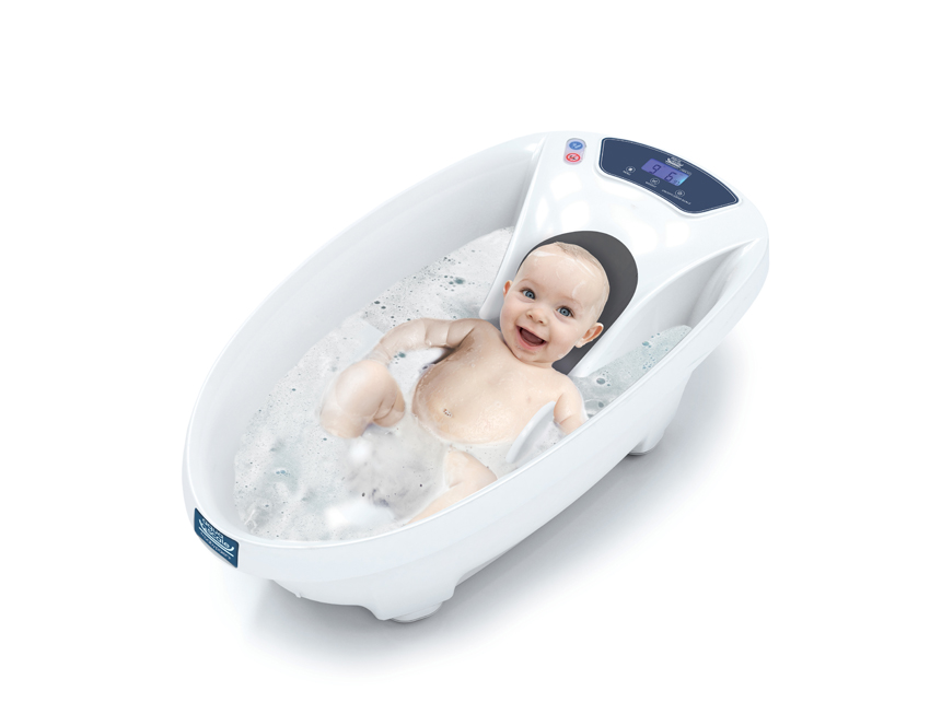 BABY PATENT 3in1 Aquascale Digitaal Babybadje Met Weegschaal En Thermometer