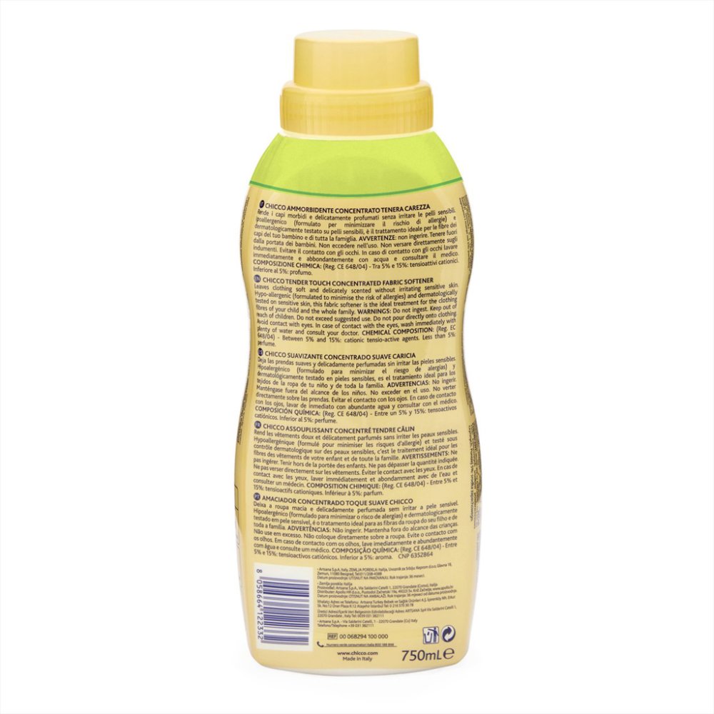 CHICCO Sköljmedel Koncentrerad Gentle Touch 750 Ml