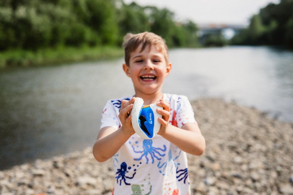 Zapatillas Descalzas Para Niños Be Lenka Seasiders - Bluelicious 26 Blue